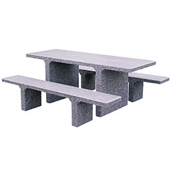 TF3225 Concrete Picnic Table Set