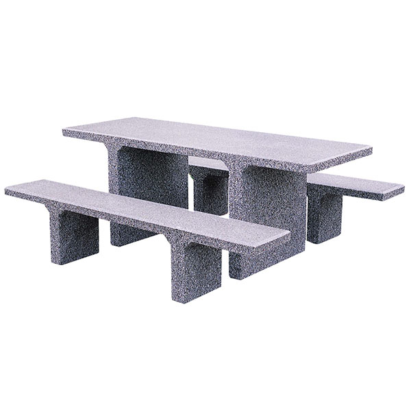 Concrete Picnic Table Set