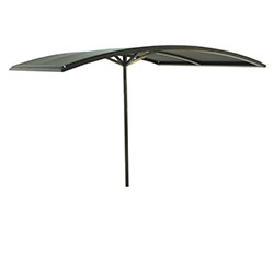 TF3307 6' Square Curved Umbrella