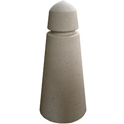 TF6033 Tapered Concrete Bollard with Reveal Line