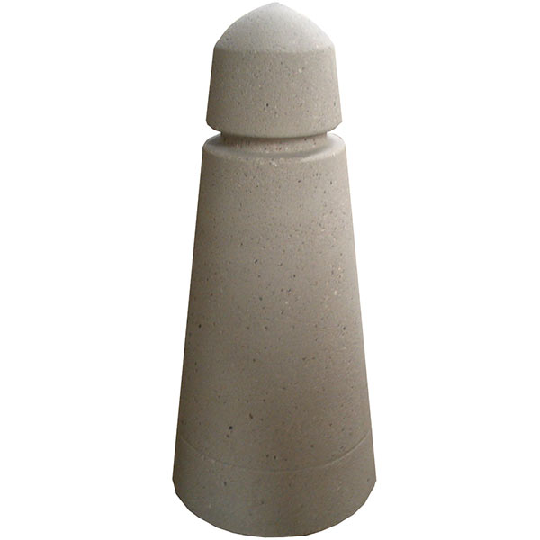 Tapered Concrete Bollard with Reveal Line
