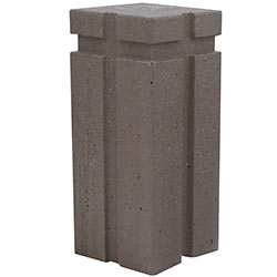 TF6039 Square Concrete Bollard