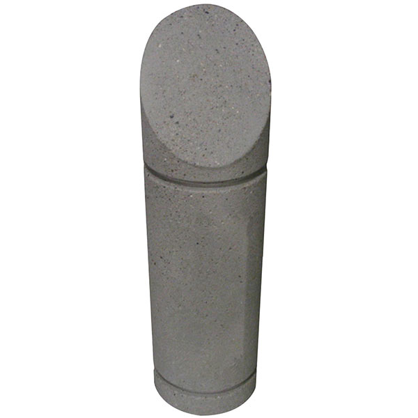 Concrete Bollard with Beveled Top