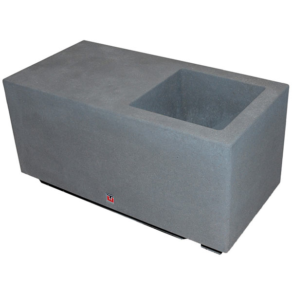 Concrete Planter with Seat