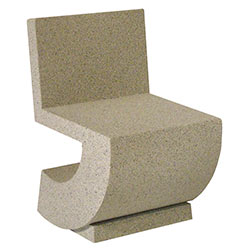 WS137 Concrete Cantilever Chair