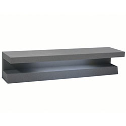 WS151 Concrete Cantilever Bench with LED Lighting