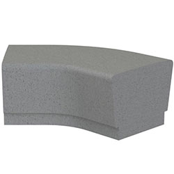 WS905 Our Town 45 Degree Curve Bench Corner
