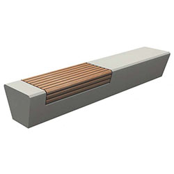 ZB.WL.07 Large Bench With Double Seat