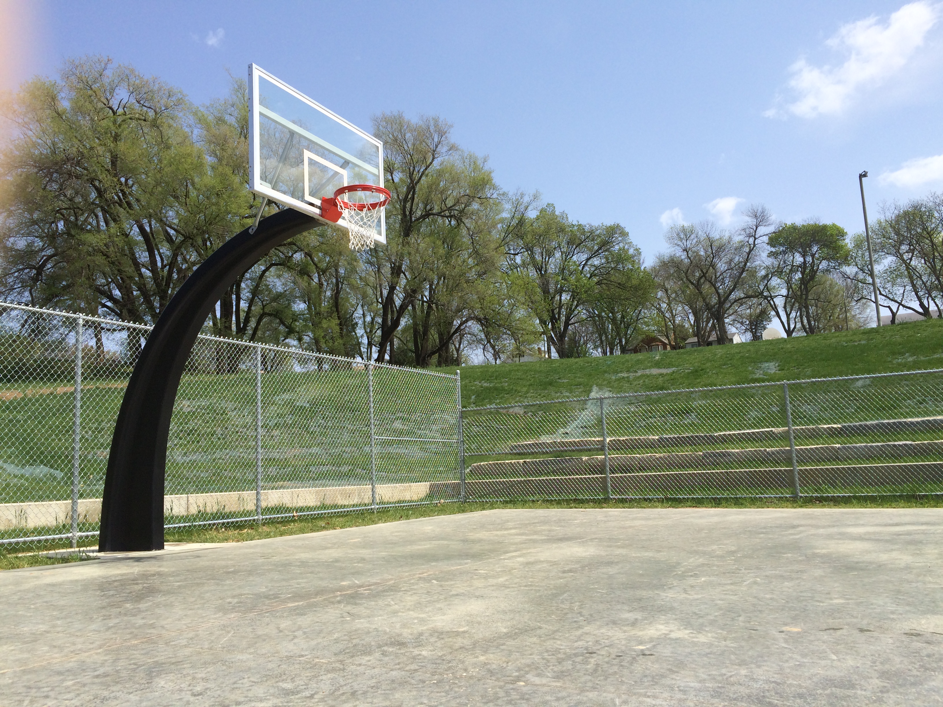 Pat Clark Park basketball court in Kansas City, MO